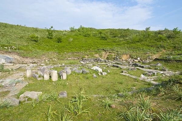 Roman ruins of Apolonia, Albania, Europe