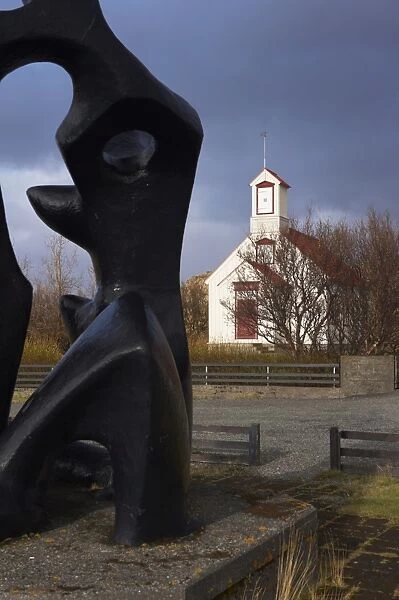 Sonatorrek, modern sculpture created in 1881 by Icelandic sculptor Asmundur Sveinsson
