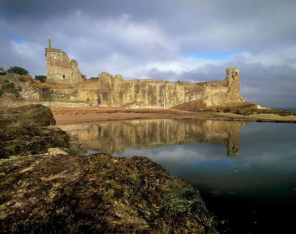 St. Andrews castle dating from between the 14th and 17th centuries