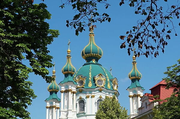 St, Andrews Church, Kiev, Ukraine, Europe