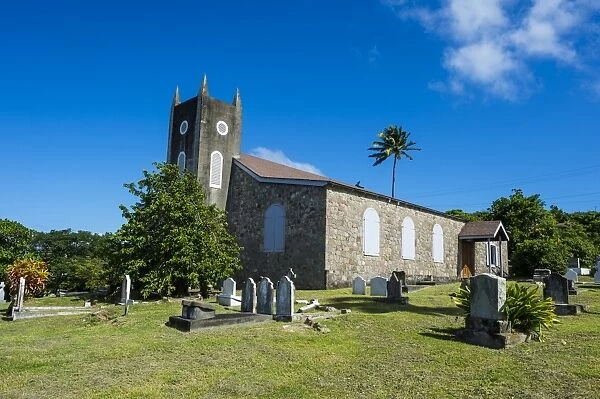 St. Peters Anglican church, Montserrat, British Overseas Territory, West Indies