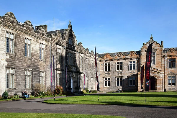 St Salvators College Quad, St Andrews, Fife, Scotland