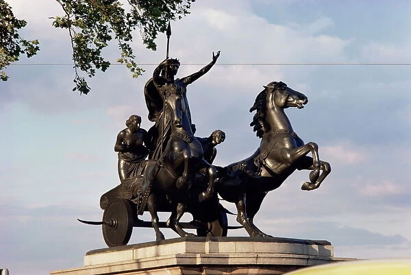 Statue of Boadicea, Westminster, London, England, United Kingdom, Europe