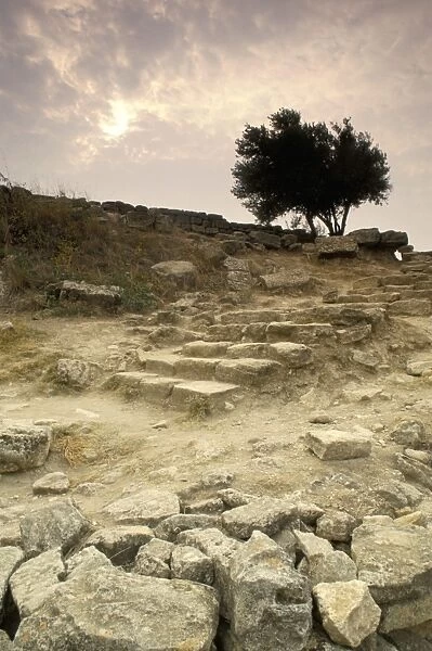 Stone carriage ramp from Homeric period