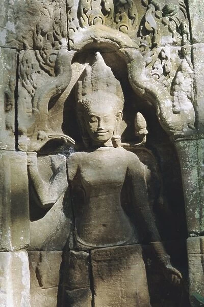Ta Prohm Temple, Angkor, Siem Reap, Cambodia, Indochina, Asia