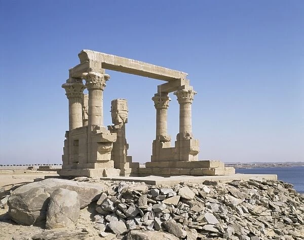 Temple of Kertassi, New Kalabsha, near Aswan, Egypt, North Africa, Africa