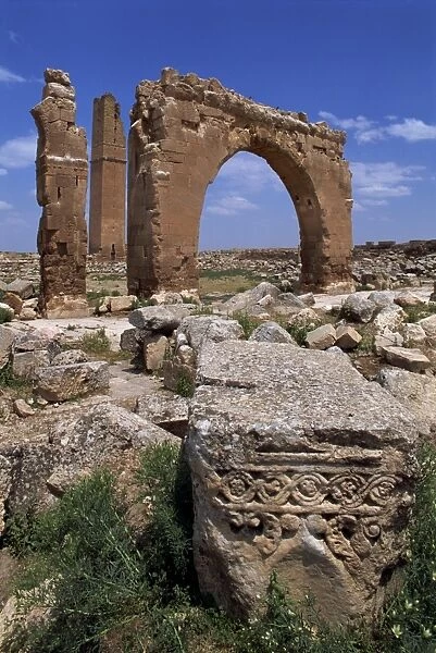 Tower and arch of the Temple of Sin