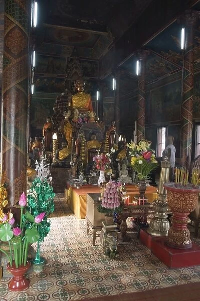 Wat Phnom, Phnom Penh, Cambodia, Indochina, Southeast Asia, Asia