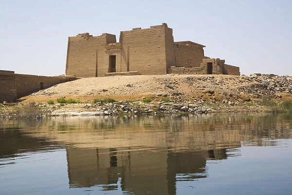 Water Reflection, Temple of Mandulis, Kalabsha, UNESCO World Heritage Site, near Aswan