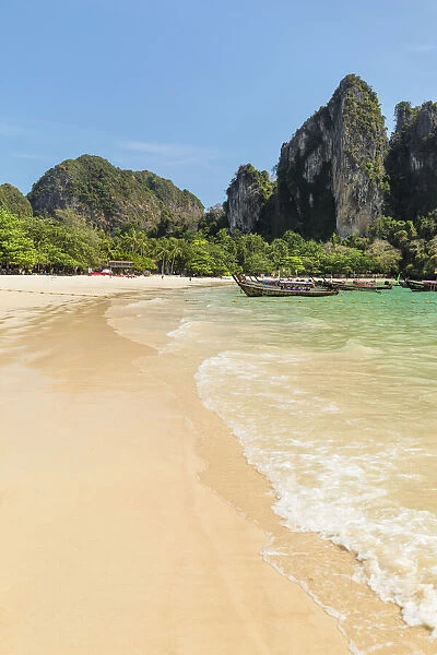 West Rai Leh Beach, Railay Peninsula, Krabi Province, Thailand, Southeast Asia, Asia