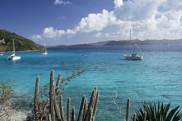 White Bay, Jost Van Dyke island, British Virgin Islands, West Indies, Central America