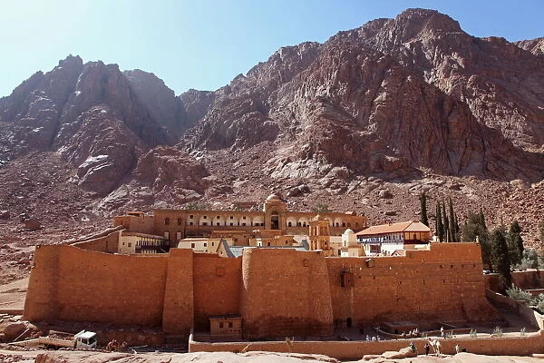 The worlds oldest Christian monastery stands under Mount Sinai, St