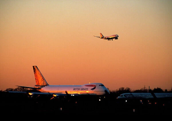 Airport Sunset