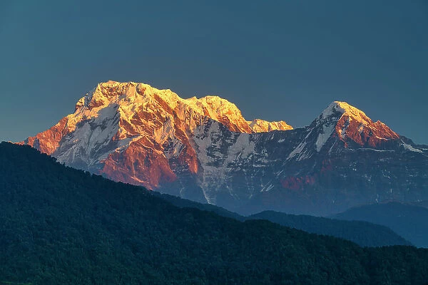 Annapurna South (7, 219m), Nepal, Asia