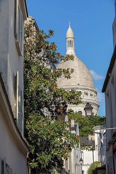 The Basilica of Sacre Coeur de Montmartre, Montmartre, Paris, France