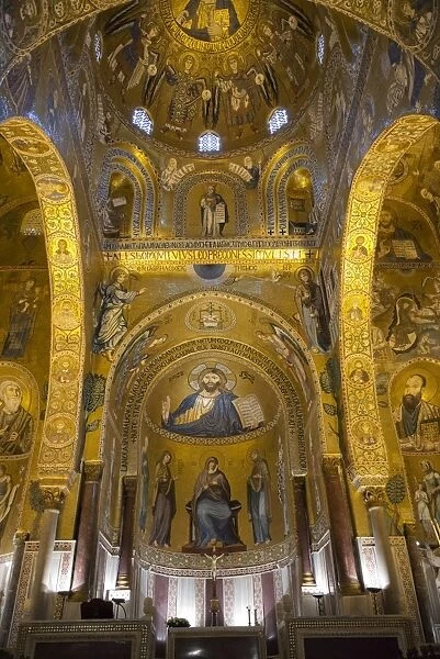 Capella Palatina, Palermo, Sicily, Italy, Europe