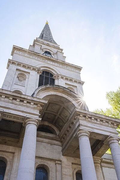 Christ Church, Spitalfields, London, England, UK