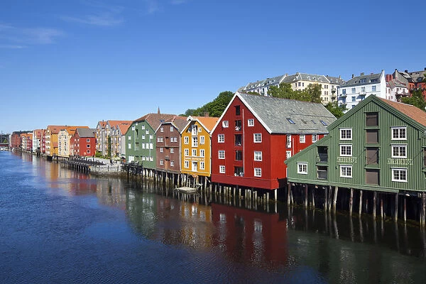 Converted Fishing Warehouses, Trondheim, Sor-Trondelag, Norway
