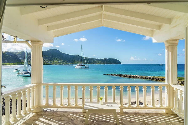 Davids Beach Hotel, Union Island, Grenadines, Saint Vincent and the Grenadines Islands, Caribbean