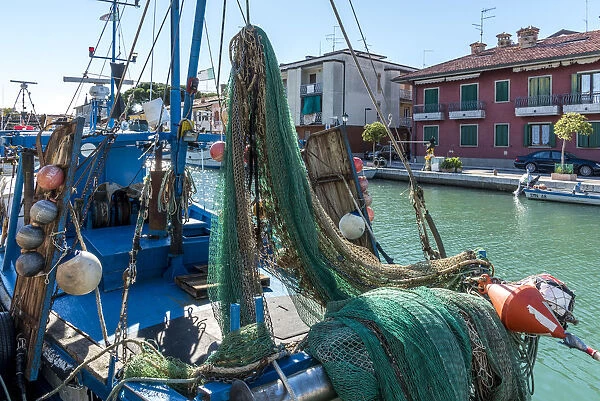 europe, Italy, Friuli-Venezia-Giulia. the harbour of Grado
