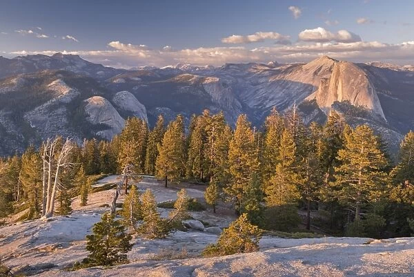 Half Dome and Yosemite Valley from Sentinel Dome, Yosemite National Park, California, USA