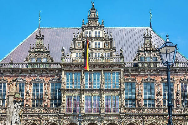 Historic town hall on the market square, Bremen, Germany