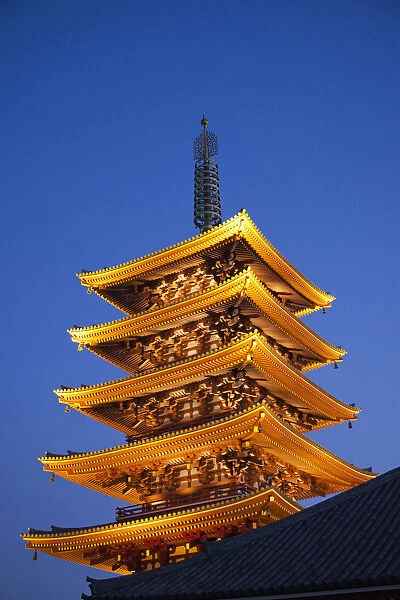 Japan, Tokyo, Asakusa, Asakusa Kannon Temple