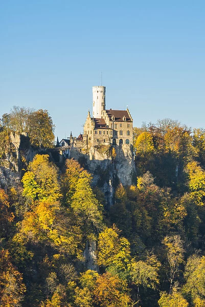 Liechtenstein Castle, (WAorttemberg), Reutlingen, Baden-WAorttemberg, Germany