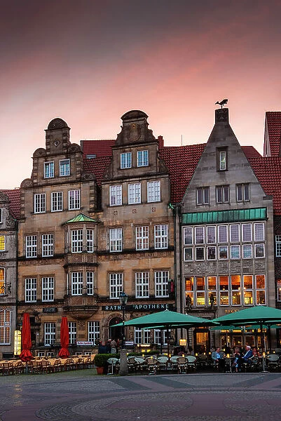 Marktplatz, Bremen City, Bremen, Germany