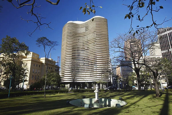Niemeyer Building, Belo Horizonte, Minas Gerais, Brazil