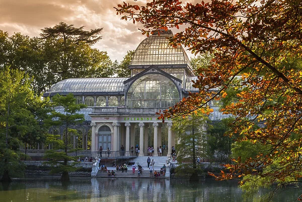 Palacio de Cristal, Buen Retiro Park, Madrid, Comunidad de Madrid, Spain