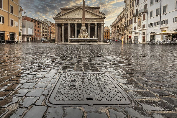 Pantheon square, Rome, Lazio, Italy