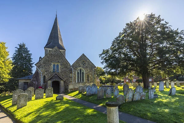 Parish Church in Shere - Location for the film The Holiday - Surrey