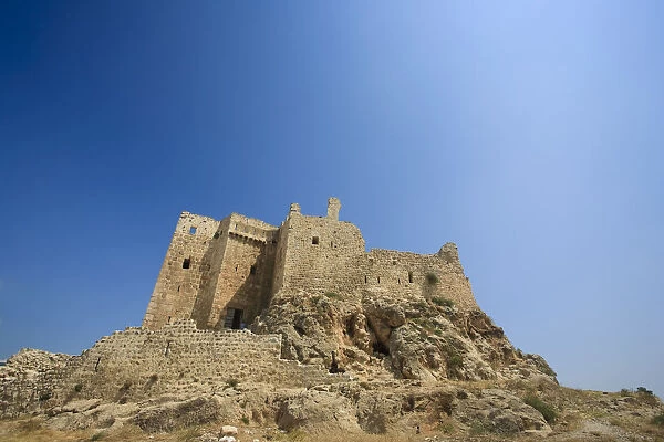 Syria, Hama Surroundings, Fortified Crusader Castle and Citadel of Musyaf