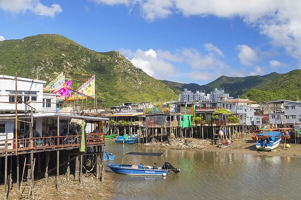 Tai O fishing village, Lantau Island, Hong Kong