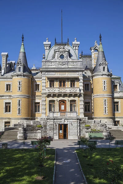 Ukraine, Crimea, Yalta, Massandra Palace summer palace and home of Tsar Alexander