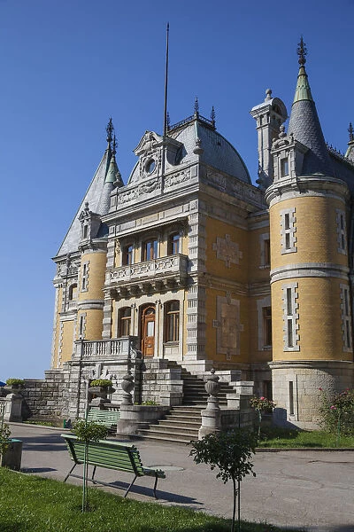 Ukraine, Crimea, Yalta, Massandra Palace summer palace and home of Tsar Alexander