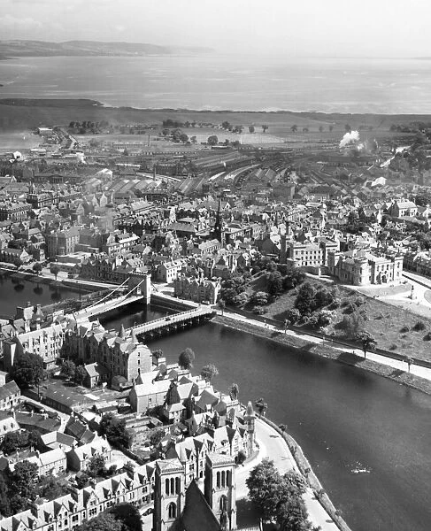 City Centre, Inverness, 1947