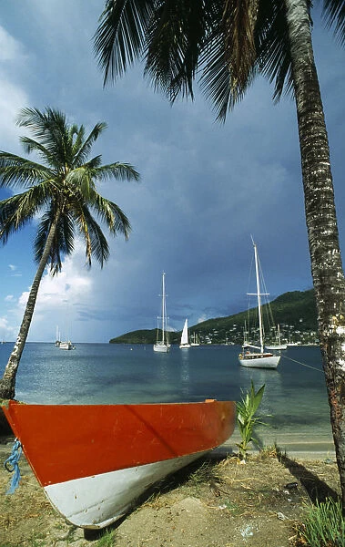 10000727. WEST INDIES Grenadines Union Island Orange