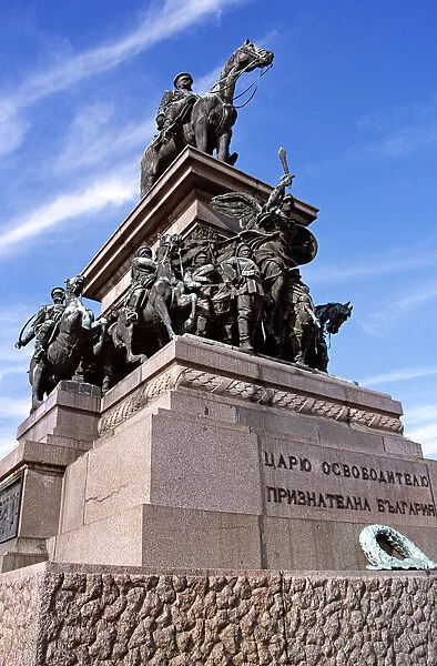 20083942. BULGARIA Sofia Tsar Osvoboditel Monument Monument of Liberation