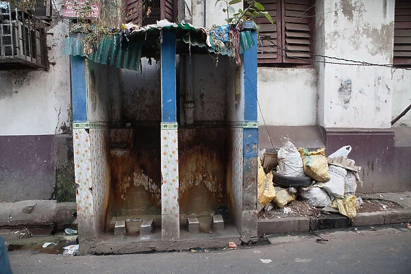 India, West Bengal, Kolkata, Public urinals