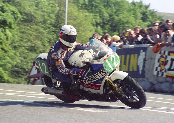 Anders Andersson (Suzuki) 1987 Production TT