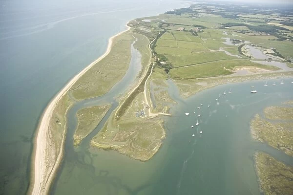 Aerial View of the Beaulieu river, Needs Ore