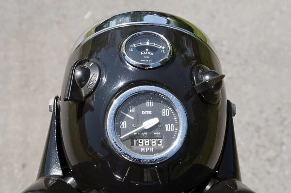 Norton Jubilee speedometer 1961