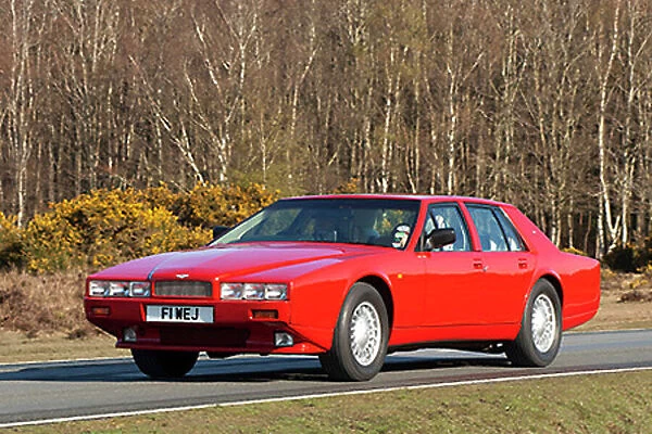 Aston Martin Lagonda saloon (The Wedge) 1985 Red