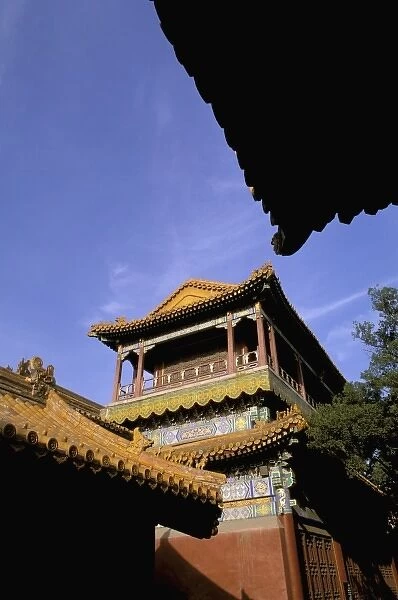 Asia, China, Beijing, Forbidden City. Temple