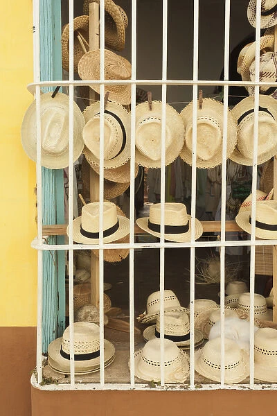 Cuba, Sancti Spiritus Province, Trinidad, Cuban Souvenirs, straw hats