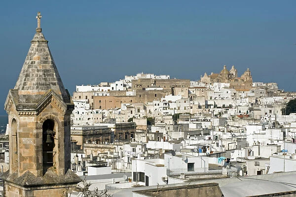 Italy, Ostuni, close up view of old city