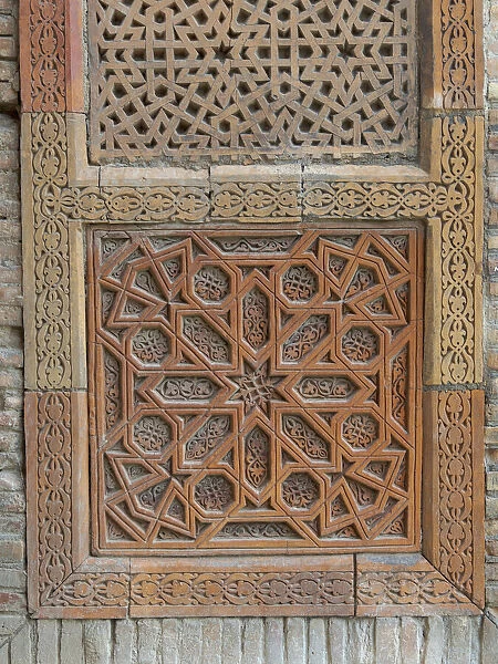 Karakhanid mausoleum dating back to the 12th century. City Uzgen (Oesgoen