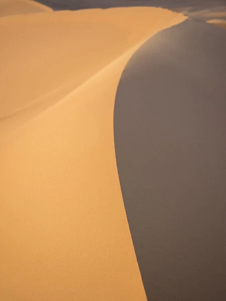 Sand dune at desert in Erg Chebbi, Morocco